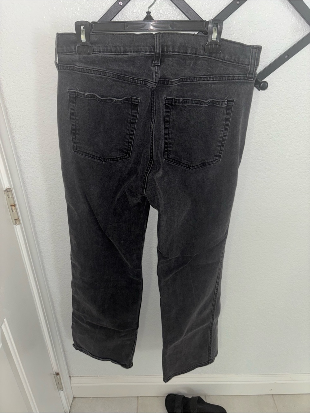Gap Vintage Flare High Rise Jeans Black Wash Women’s 32 14L Y2K - Picture 4 of 4